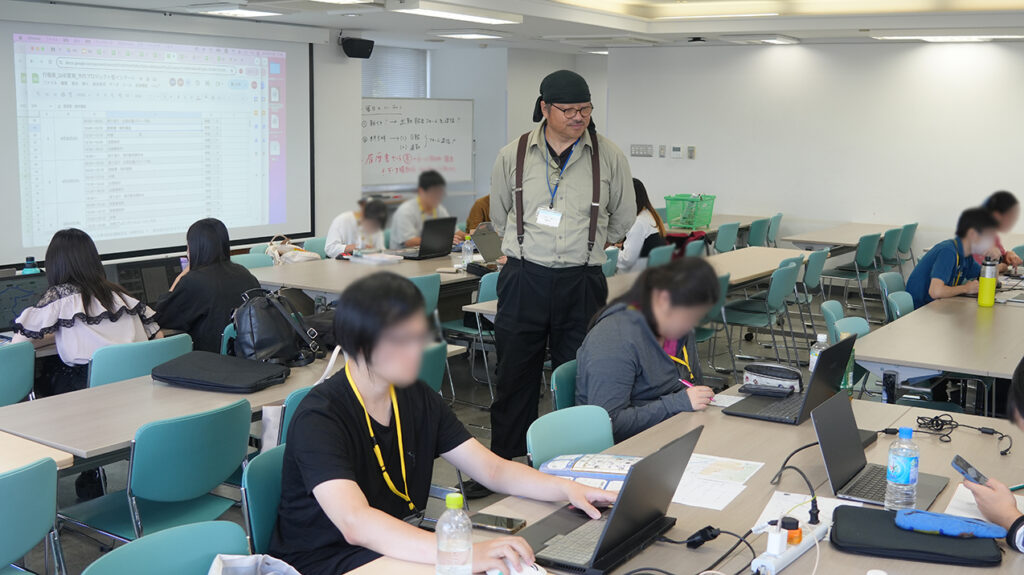 京都芸術デザイン専門学校様との合同プロジェクト3日目