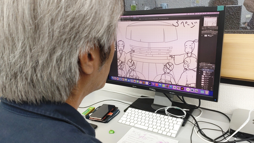 【絵本制作プロジェクト】作画作業が進行中です！